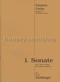 Sonata No. 1 - violin and piano