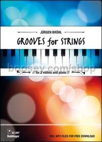 Grooves for Strings - 1-2 violins and piano (score and parts)