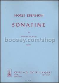 Sonatine op. 17/1 - cello and piano