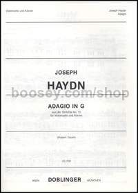 Adagio in G major Hob. I:13 - cello and piano