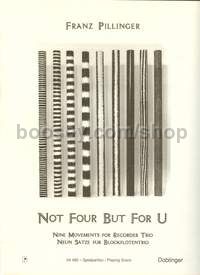 Not four but for U - 3 recorders