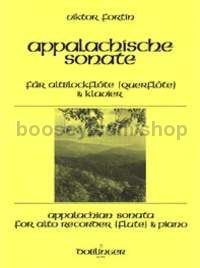 Appalachian Sonata - treble recorder (flute) and piano