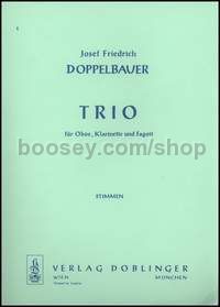 Trio - oboe, clarinet and bassoon