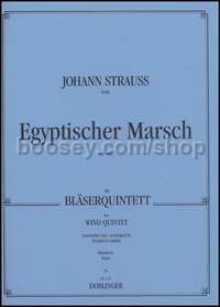 Egyptischer Marsch op. 335 - flute, oboe, clarinet, horn and bassoon