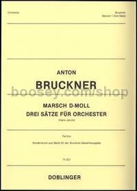 March in D minor - orchestra (score)