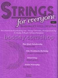 Strings for Everyone Band 1 - 2 violins, viola and cello (string orchestra) (score)