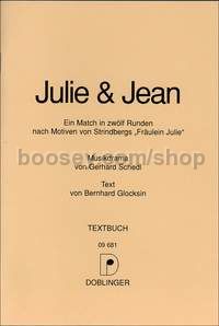 Julie & Jean - libretto