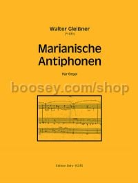 Marianische Antiphonen - organ (score)