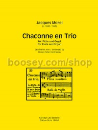 Chaconne en Trio (flute and organ score & parts)