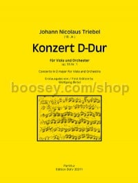 Concerto D major Op.55 No.1 (Viola & Orchestra Full Score)