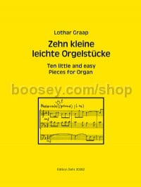 Ten little and easy Pieces (Organ)