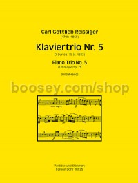 Piano Trio D major (Score & Parts)
