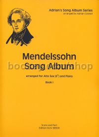 Mendelssohn Song Album I - alto saxophone and piano