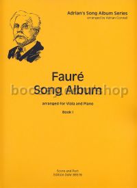 Fauré Song Album I - viola and piano