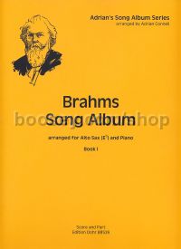 Brahms Song Album I - alto saxophone and piano