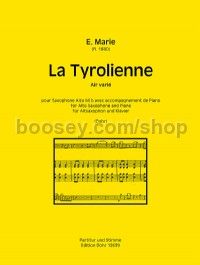 La Tyrolienne (Score & Part)