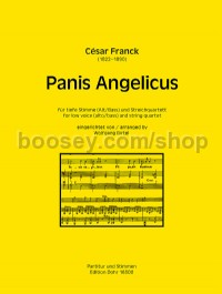 Panis Angelicus (Low Voice & Piano)