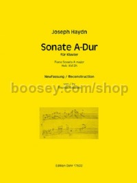 Piano Sonata A major Hob.XVI:2h