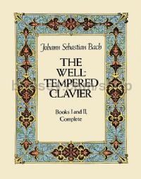 Well Tempered Clavier Book s 1&2 Comp