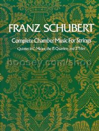 Complete Chamber Music For Strings (Dover Full Scores)