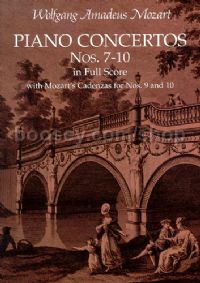 Piano Concertos 7-10 (Dover Full Scores)
