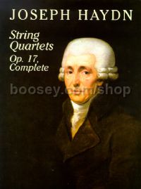 String Quartets Op. 17 score