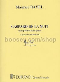 Gaspard de la nuit - piano solo