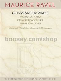 Œuvres pour Piano - Works for Piano