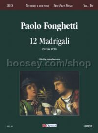 12 Madrigali (Verona 1598) for 2 Voices