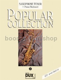 Popular Collection 02 (Tenor Saxophone and Piano)
