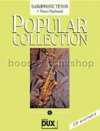 Popular Collection 06 (Tenor Saxophone and Piano)