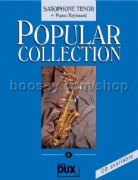 Popular Collection 08 (Tenor Saxophone and Piano)