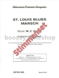 St. Louis Blues Marsch (Accordion Orchestra) (Set of Parts)