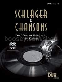 Schlager & Chansons der 20er- bis 40er-Jahre (Piano) (Book & 2 CDs)