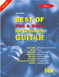 Best Of Pop & Rock 02 for Classical guitar (Guitar)