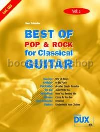 Best Of Pop & Rock 05 for Classical Guitar (Guitar)