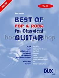 Best Of Pop & Rock 11 for Classical Guitar (Guitar)