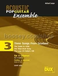 Songs(3) From Scotland (Langer) (4 Guitars)