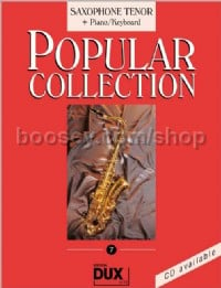Popular Collection 7 (Tenor Saxophone & Piano)