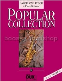 Popular Collection 10 (Tenor Saxophone & Piano)