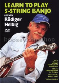 Learn To Play 5 String Banjo (England/German) DVD