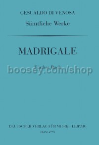 GA V: Madrigale, 5. Buch - mixed choir