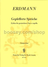 Gepfefferte Sprüche - mixed choir