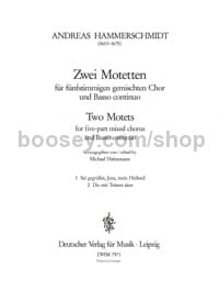 2 Motetten aus "Chormusic" - mixed choir