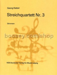String Quartet No. 3 (set of parts)