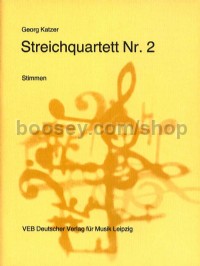 String Quartet No. 2 (set of parts)