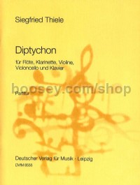 Diptychon - flute, clarinet, violin, cello, piano