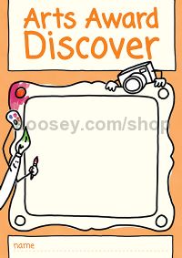 Arts Award A3 Discover Childrens Arts Log 5+ - Pack Of 25
