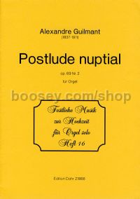 Postlude nupitale Op.69 No.2 (Wedding Music for Organ)