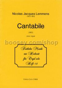 Cantabile (Wedding Music for Organ)